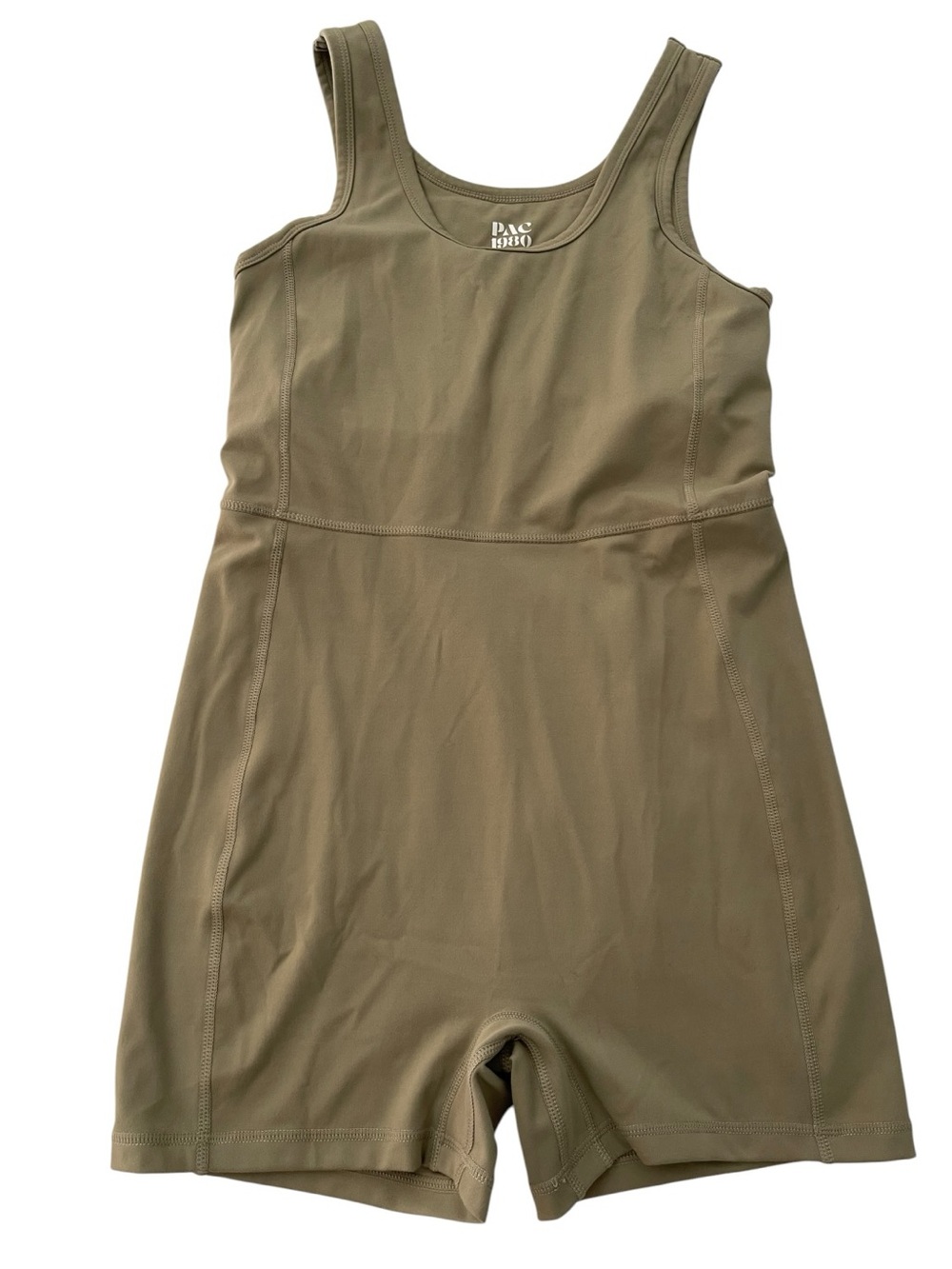 PAC 1980 by Pac Sun Romper Short Jumper Onesie Green Medium